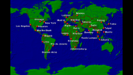 Welt (Typ 3) Städte + Grenzen 1920x1080